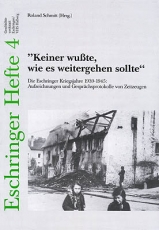 Eschringer Heft 4 - Keiner wusste, wie es weitergehen sollte